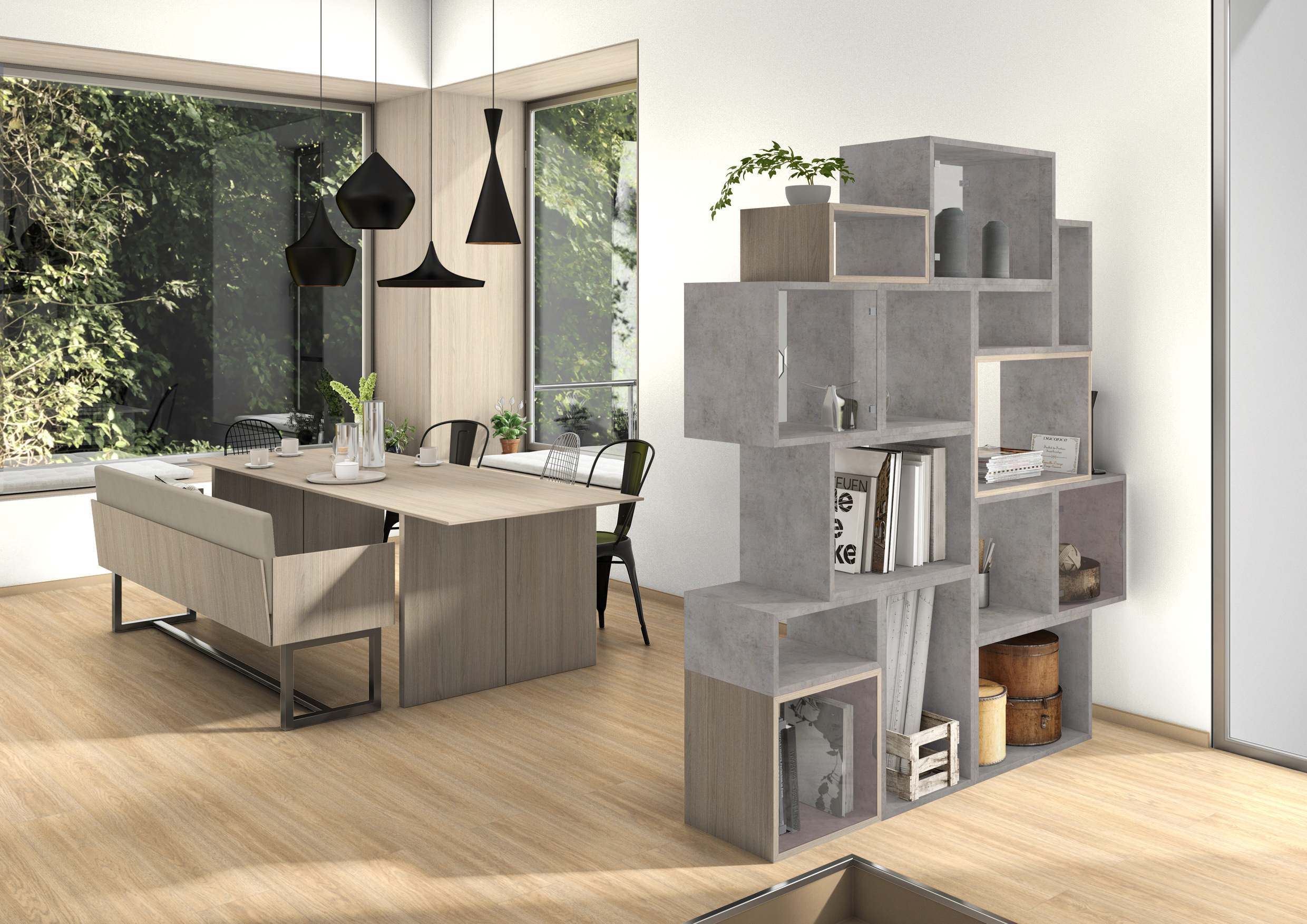 F186 ST9 - Hormigon Chicago Gris Claro: imagen 2