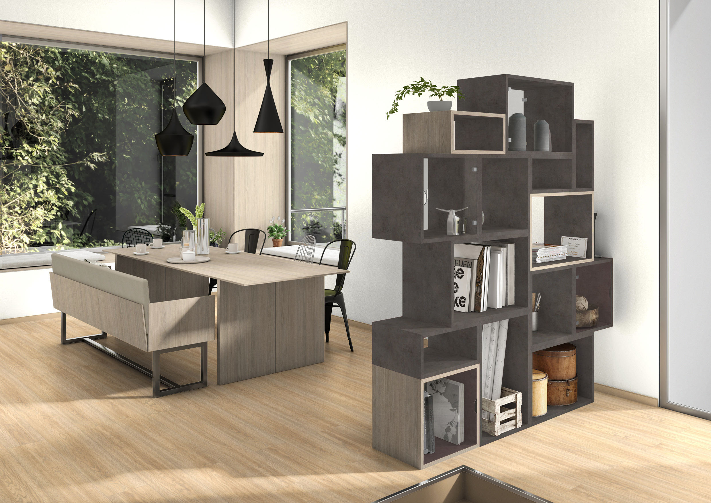 F187 ST9 - Hormigon Chicago Gris Oscuro: imagen 2