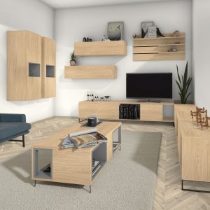 H1367 ST40 - Roble Casella Natural Claro: imagen 2