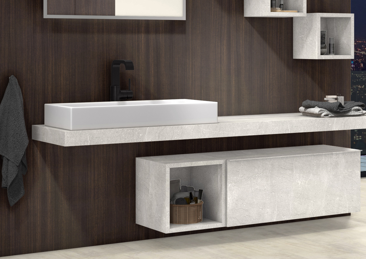 F243 ST76 - Marmol Candela Gris: imagen 2